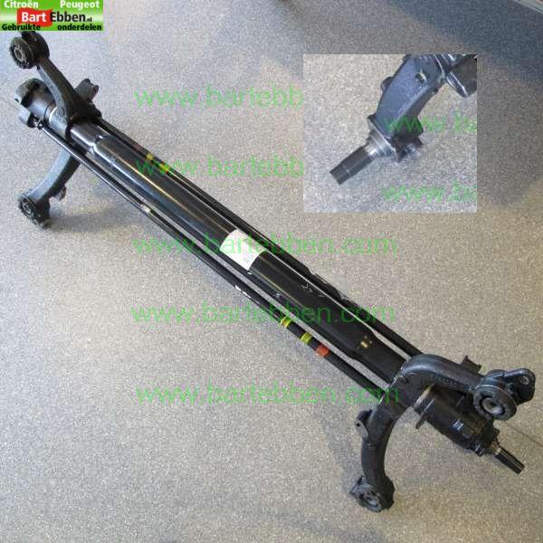Peugeot 206 Hinterachse komplett stufenheck Bremsscheiben mit ABS und Zahnkranz Peugeot 206 Hinterachse komplett stufenheck Bremsscheiben mit ABS und Zahnkranz