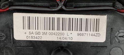 HZD ZWART MISTRAL A2 WAT GEBRUIKSSPOREN 96871144ZD 4112PE RP 4112QS