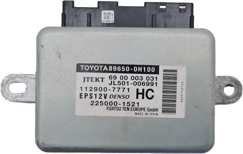 TOYOTA 89650-0H100 896500H100 JTEKT 6900003031 JL501-006991 JL501006991 112900-7771 112900 EPS12V 7771 DENSO 225000-1521 2250001521 B000868780