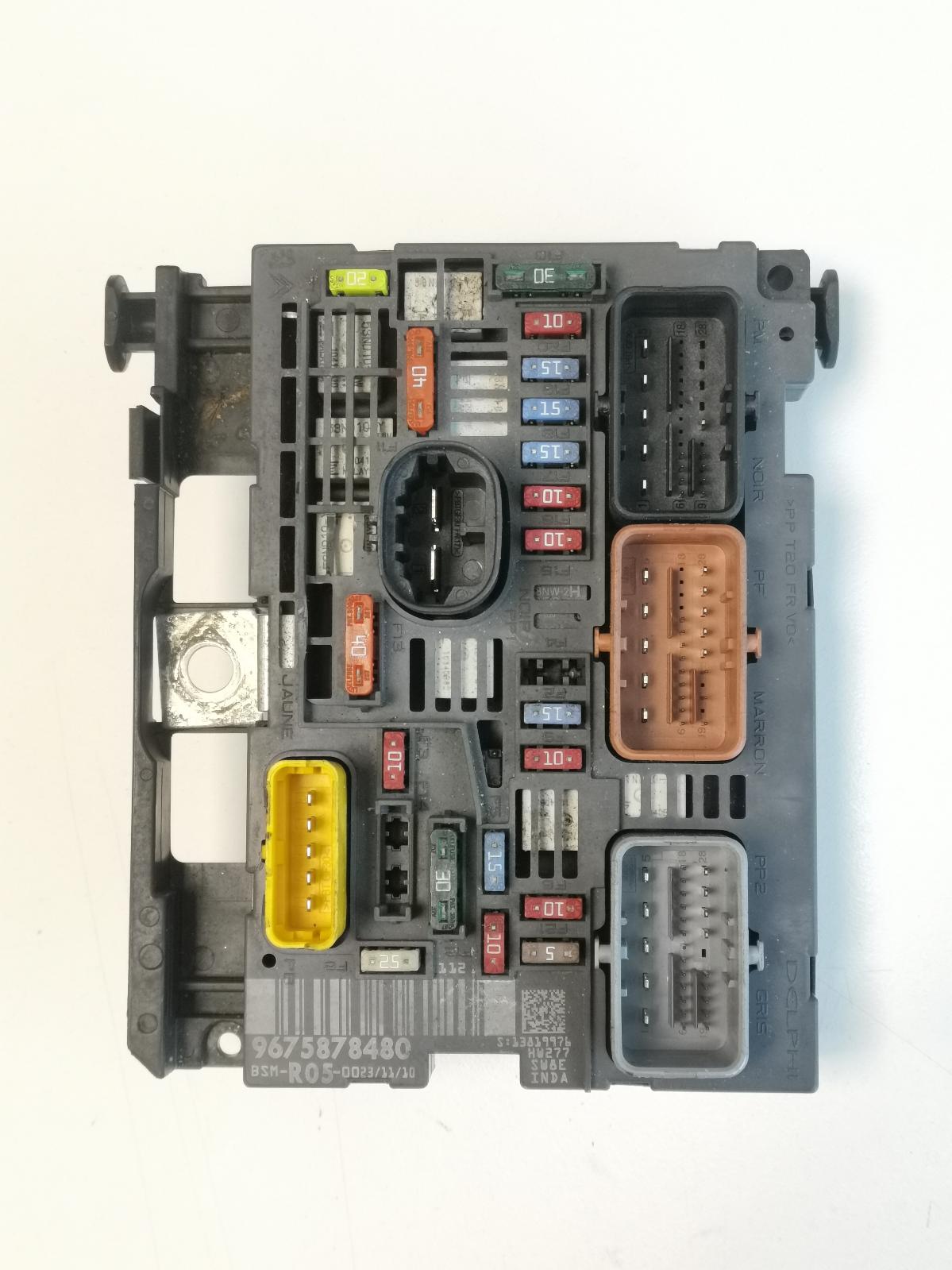 BOX FUSE - ELECTRICAL SYSTEM - EXPERT - PEUGEOT - parts