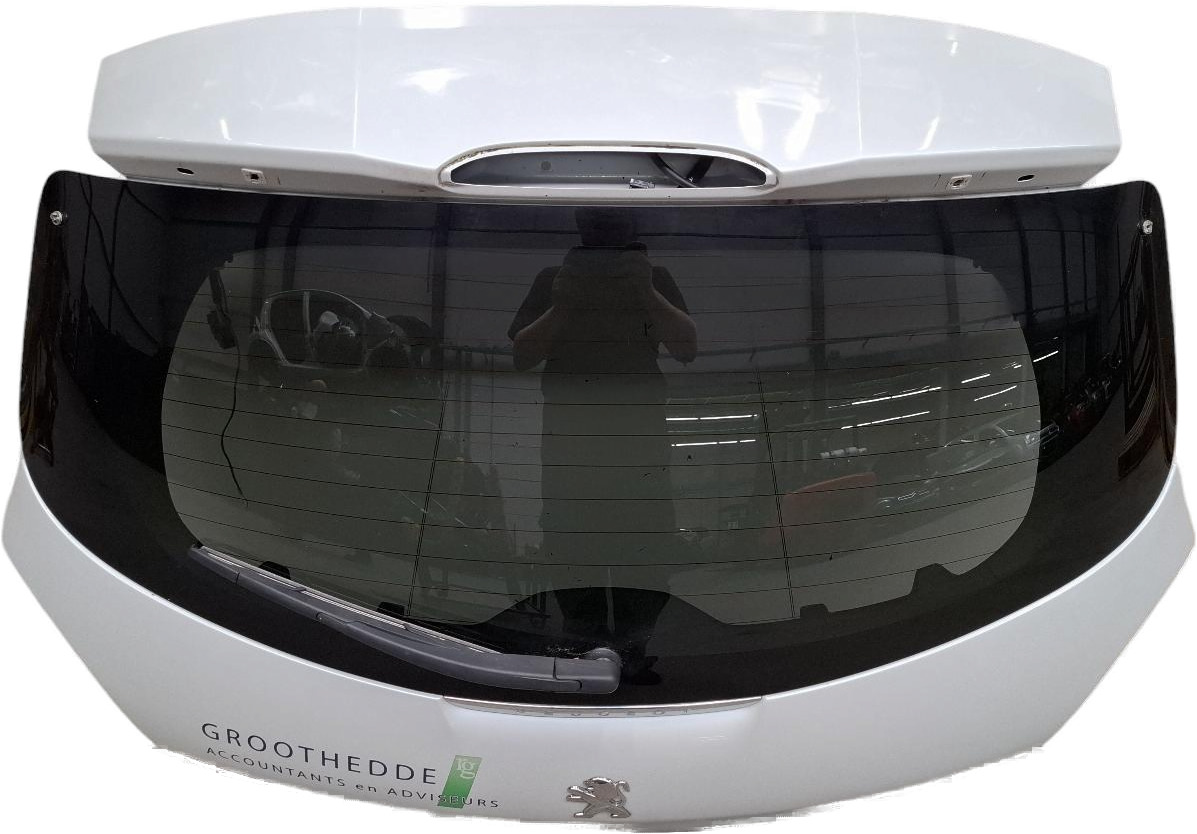 EFC WIT A2 KLEIN STUKJE BESTICKERD 9675472280 RP 9811036380 MET RUIT 9801010480 ZONDER SPOILER, MET BINNENSLOT 8719F8 MET RUITENWISSERMOTOR 9673251380 MET RUITENWISSERARM 1608396380