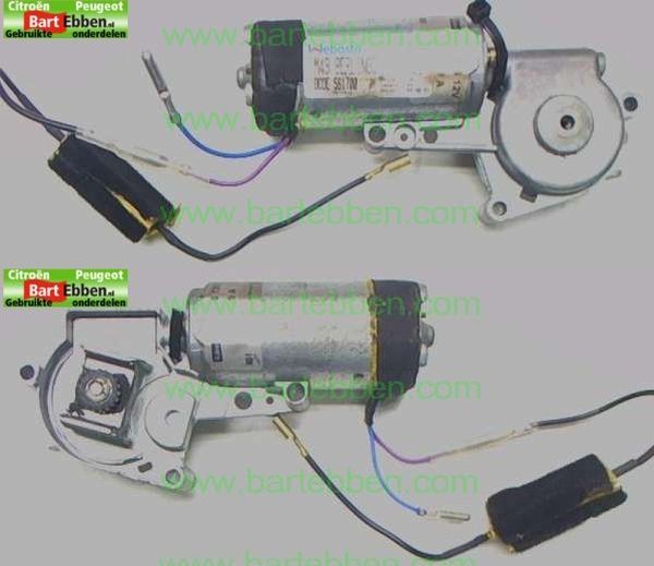 MOTOR VOOR ZEILDAK/ WEBASTO M49 561706 VALEO 404466 M49561706 / ZIE.665128