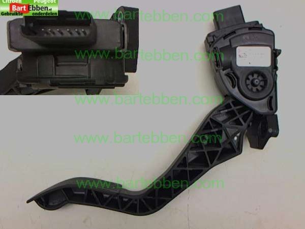B 1.2 12V HM05 EB2FA/ GASPEDAAL INCL SENSOR/ HELLA 9671433780 6PV009949-41 6PV00994941 86ES01/ ZIE 1601CW
