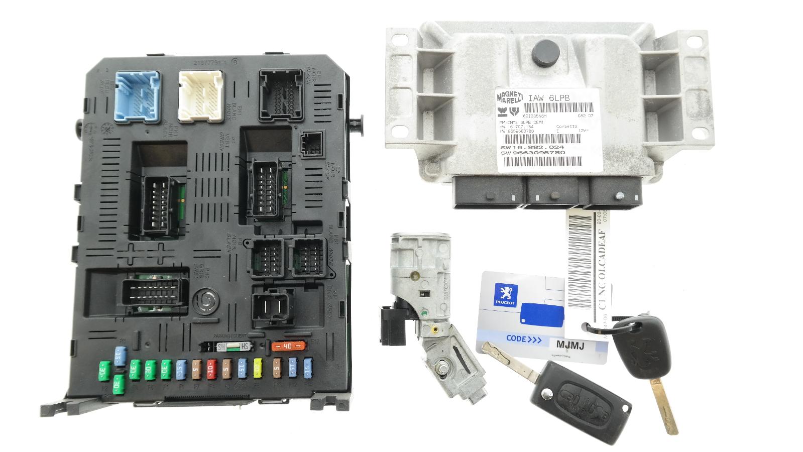 ECU - ELECTRICAL SYSTEM - 407 - PEUGEOT - parts