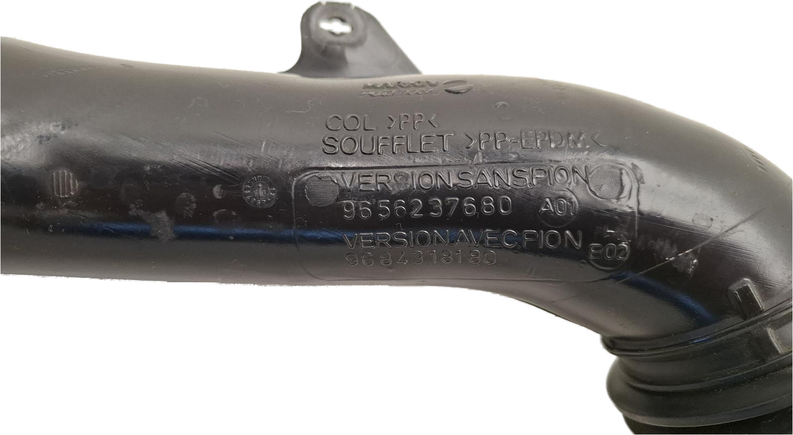 MARKIV 9656237980 PSA 4035 1436N0 MET LUCHTPIJP MARKIV 9656237680 1436N1