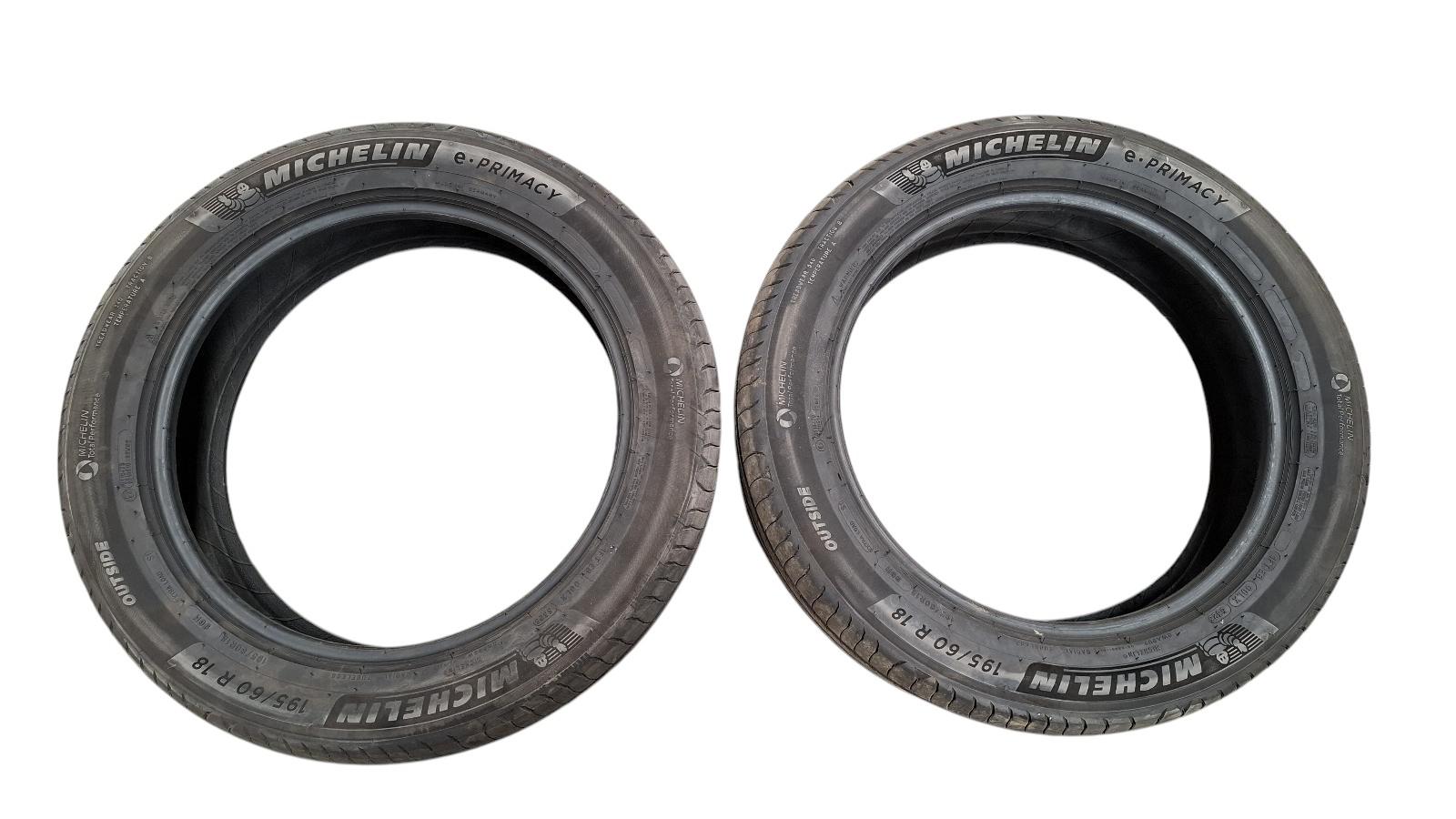2X SETPRIJS ZOMERBAND 195/60 R18 96H MICHELIN E-PRIMACY 5 MM